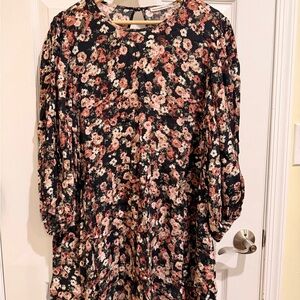 Abercrombie & Fitch Black Floral Dress